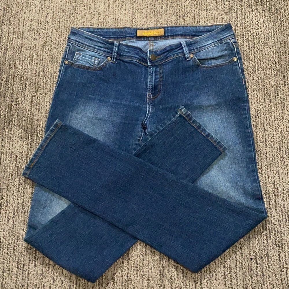 COSMO Skinny Medium Wash Jeans size 9/10 - Picture 4 of 11